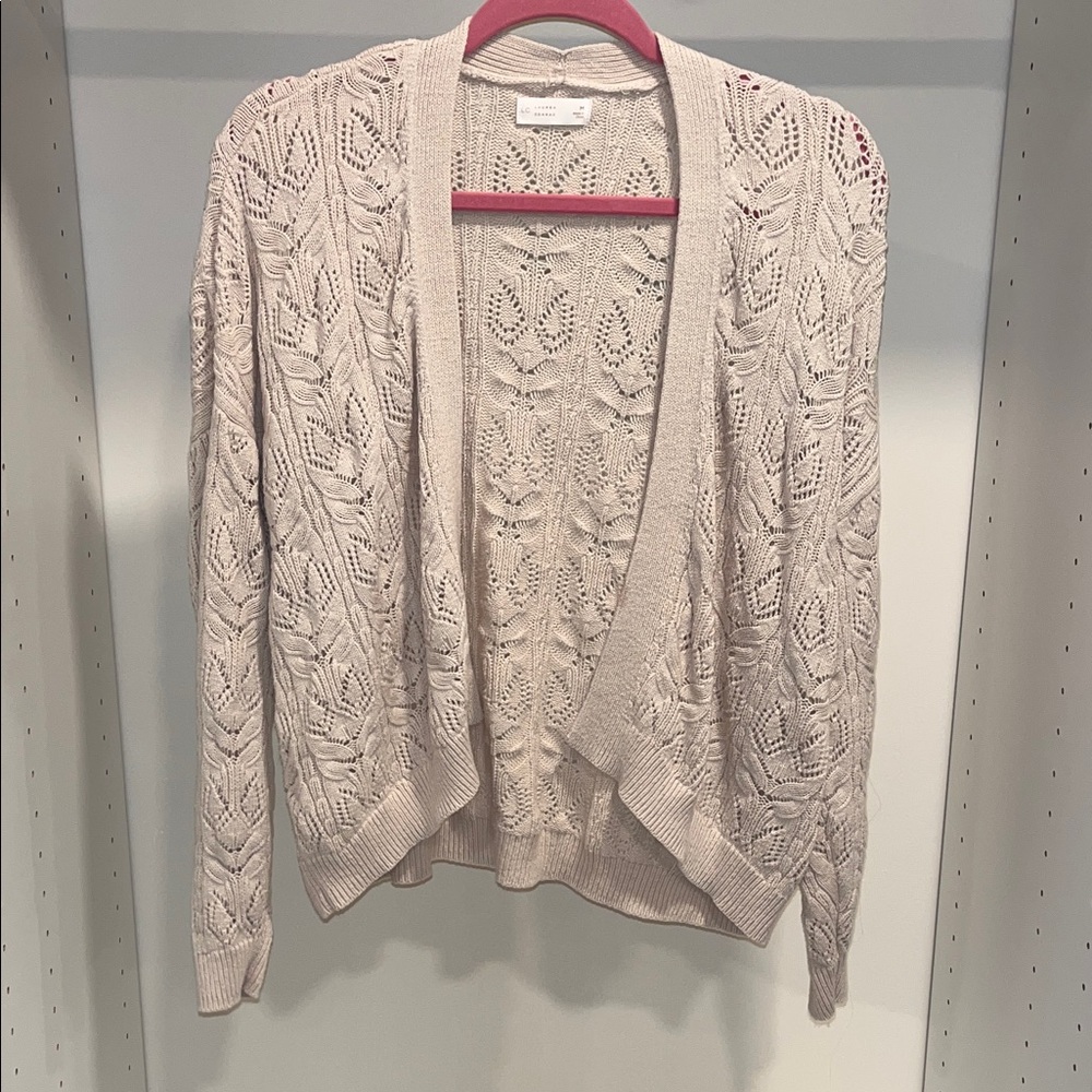 Cream Knit Cardigan